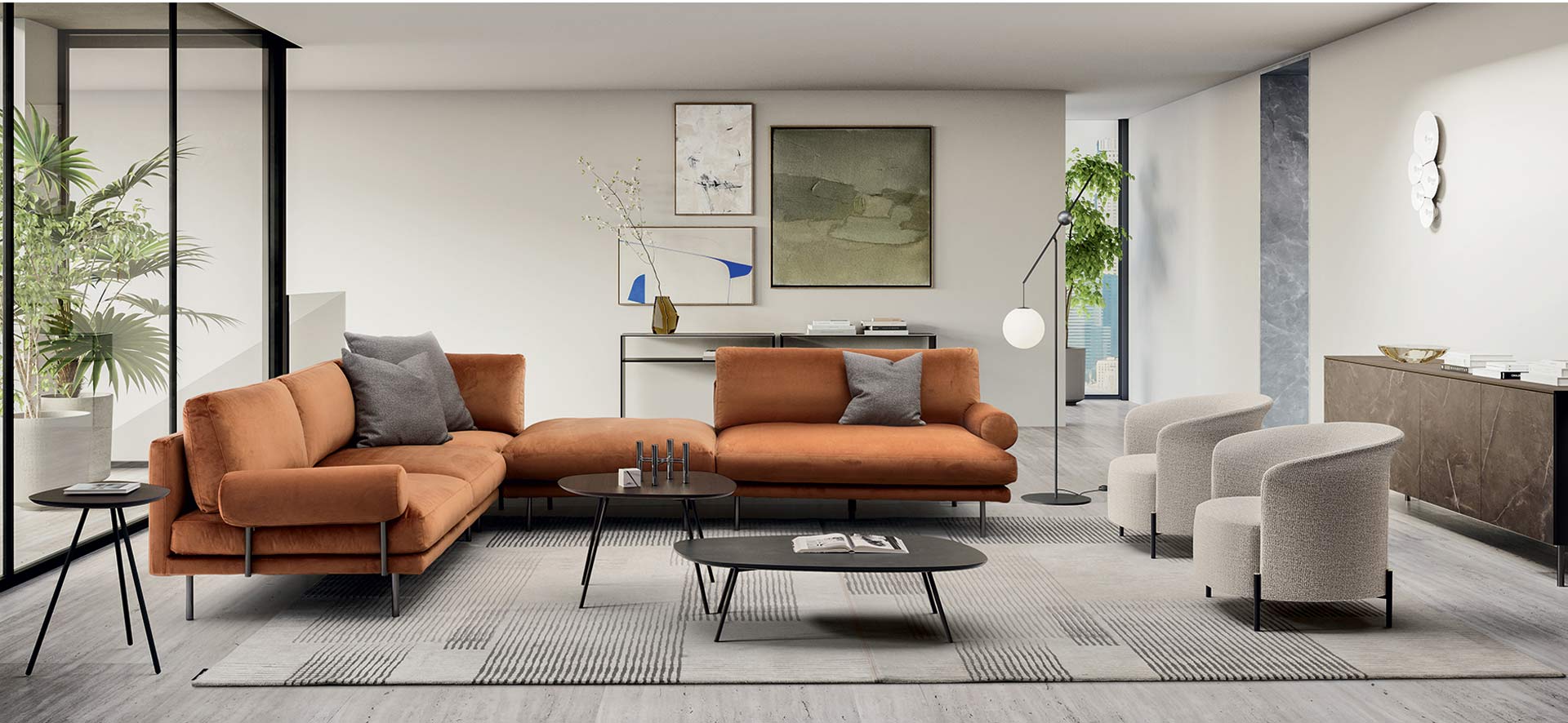 Mobili soggiorno Lops arredamento Milano
