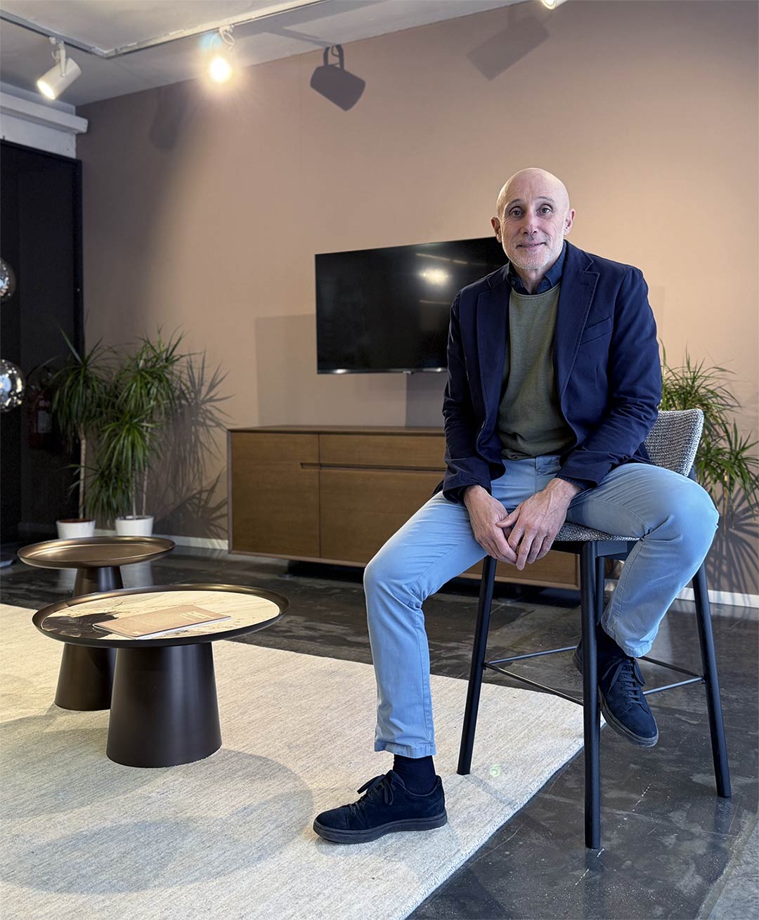 Nicola Lops fondatore Lops Arredi Milano mobile